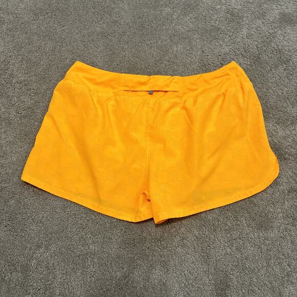 Nike Dri-Fit Lined Running Shorts Lined Women's XXL High Visibility Orange - Picture 3 of 8